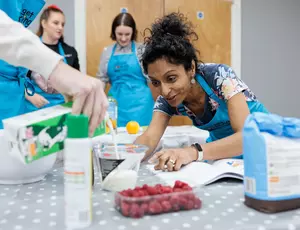 British Dietetic Association food waste session