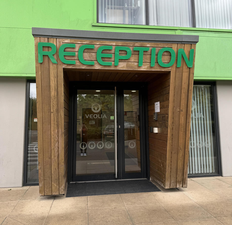 Image showing the Reception at Gillmoss Recycling Discovery Centre